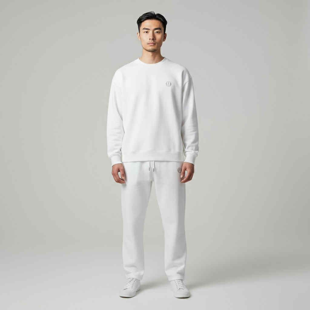 Unisex Crewneck Sweatshirt and Jogger Set ( Free Size S-L)