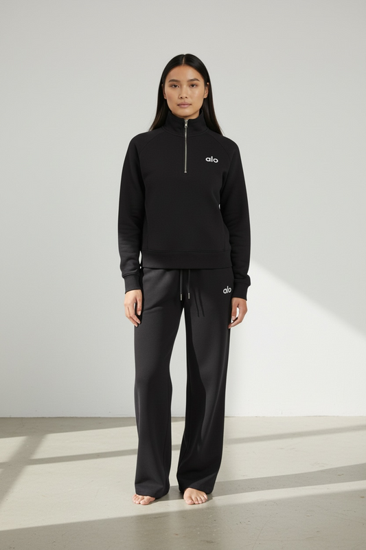 A-l-o Half Zip Coord | Premium